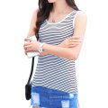 Women′s Cheap Custom Striped T Shirt Wholesale